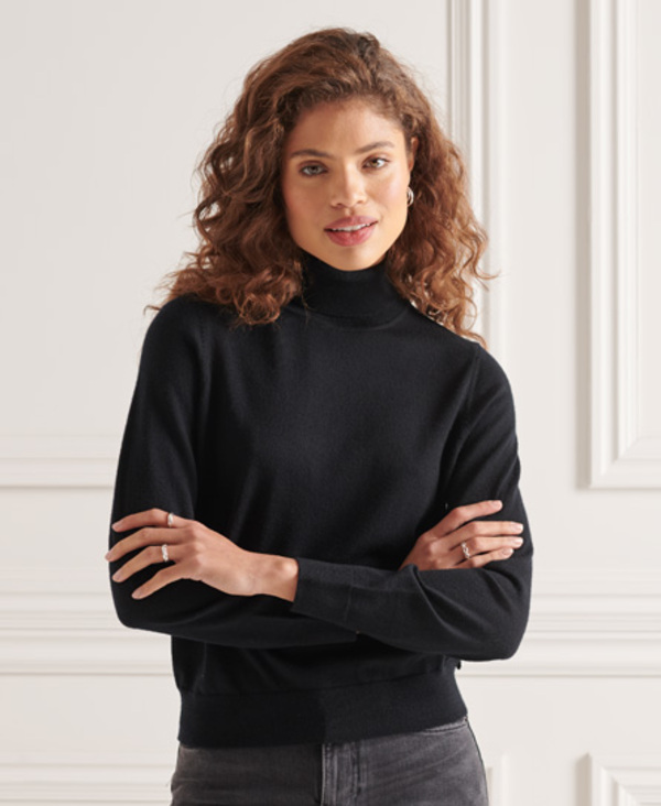 Superdry Merino Roll Neck Jumper 