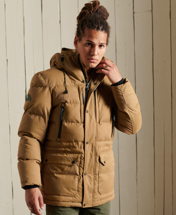  Superdry Microfibre Expedition Parka Coat 