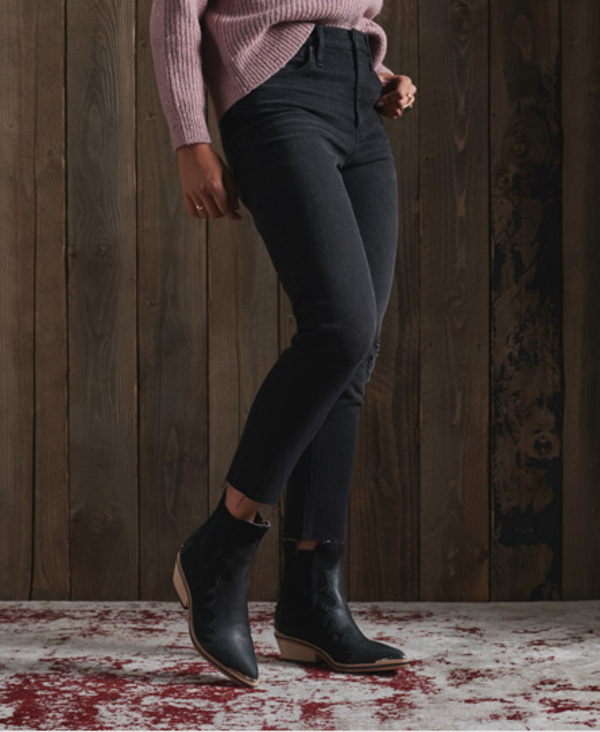  Superdry Mid Rise Slim Jeans 