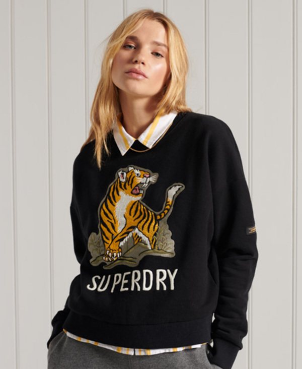  Superdry Military Narrative Sweatshirt 