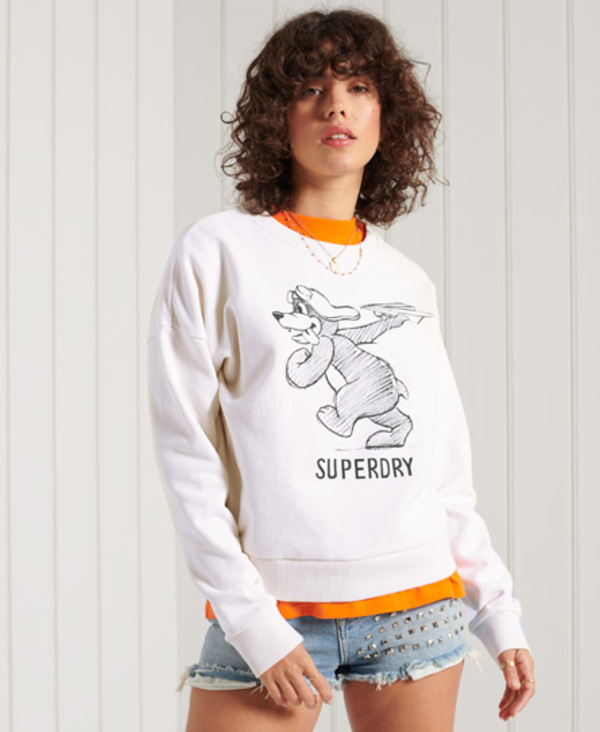  Superdry Military Narrative Sweatshirt 