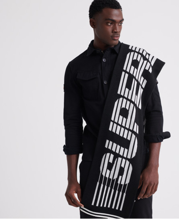  Superdry Mono Logo Scarf 