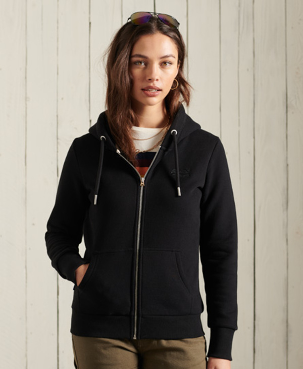  Superdry Orange Label Classic Zip Hoodie 