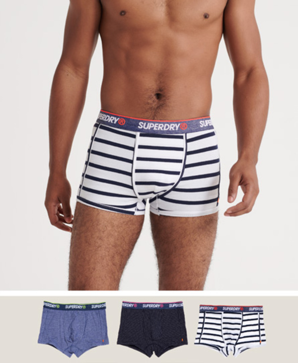  Superdry Orange Label Sports Trunks Triple Pack 