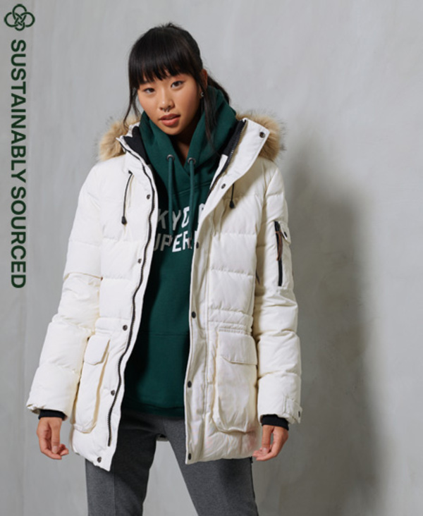  Superdry Premium Down Boyfriend Coat 