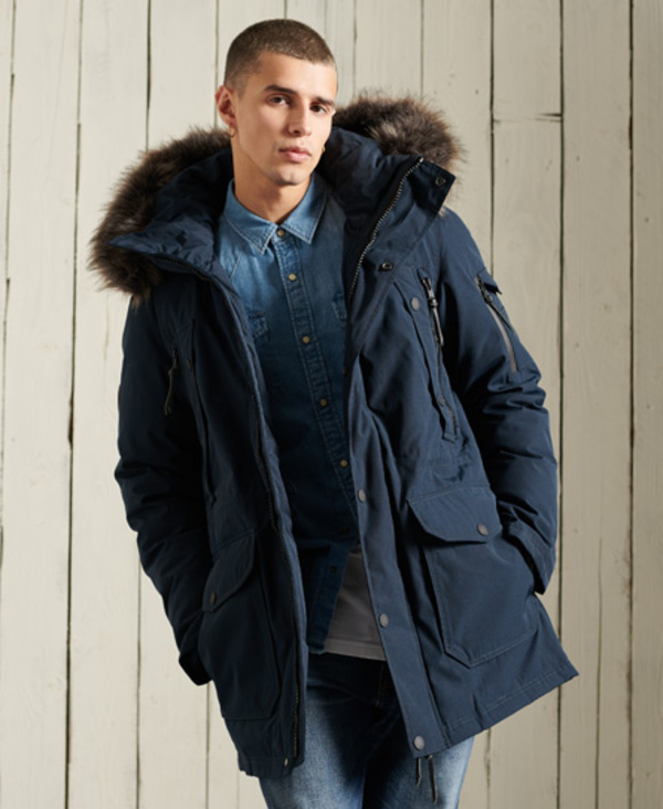  Superdry Premium Down Parka Coat 