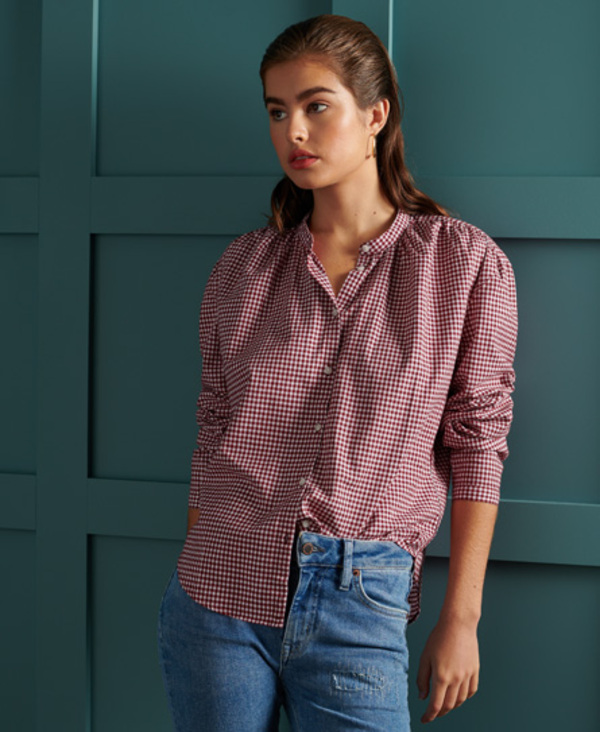  Superdry Preppy Oxford Check Shirt 