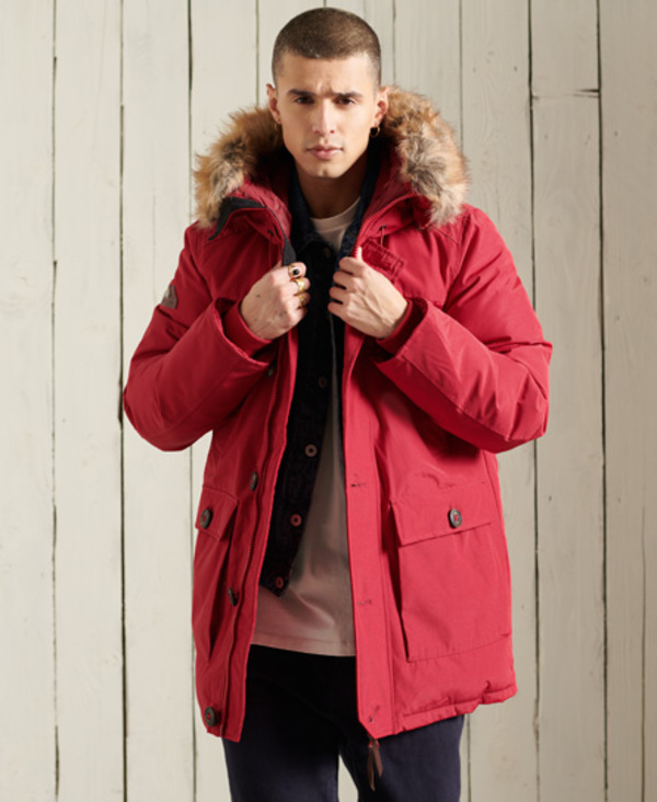  Superdry Rookie Down Parka Coat 