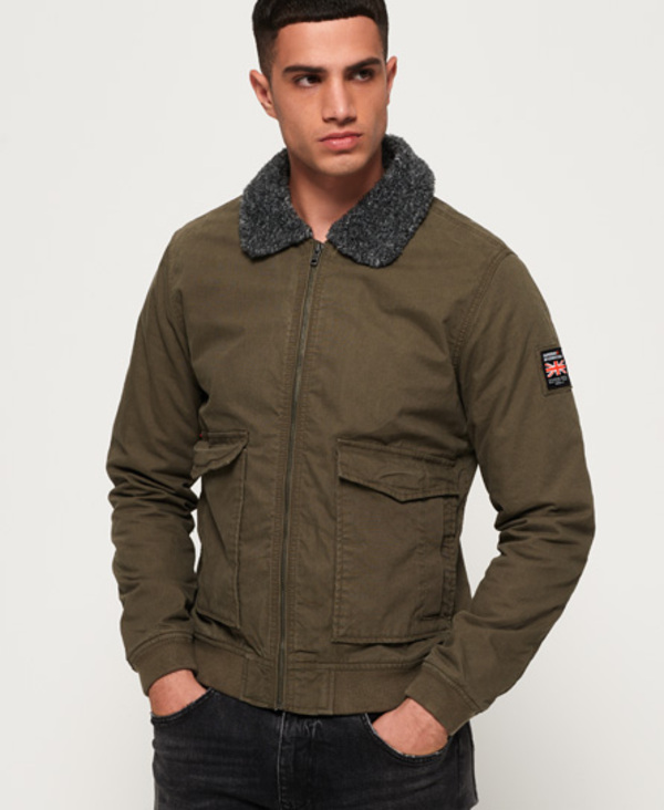  Superdry Rookie Winter Aviator Bomber Jacket 