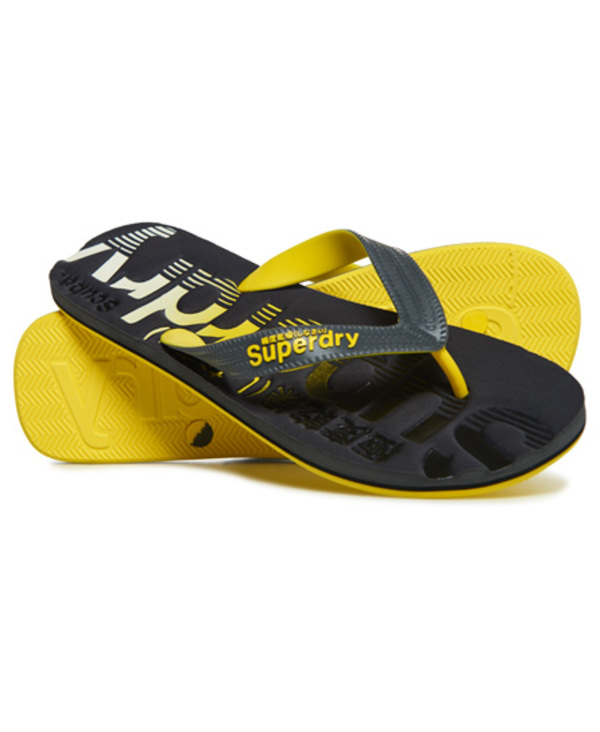  Superdry Scuba Logo Faded Flip Flops 
