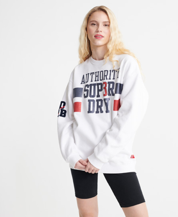  Superdry Sdqb Authority Crew Neck Sweatshirt 