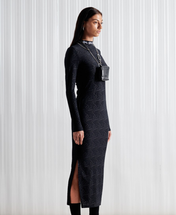  Superdry Sdx - Jacquard Mesh Dress 