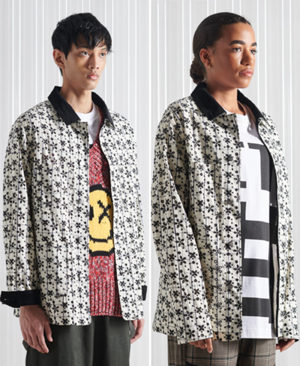  Superdry Sdx - Unisex Cotton Overshirt 