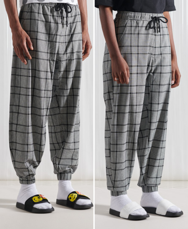  Superdry Sdx - Unisex Woven Check Joggers 