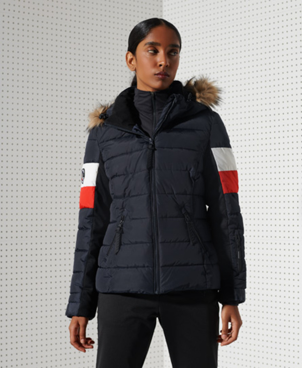  Sport Alpine Fur Luxe Puffer Jacket 