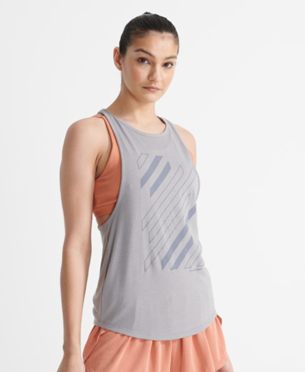  Sport Flex Twist Back Tank Top 