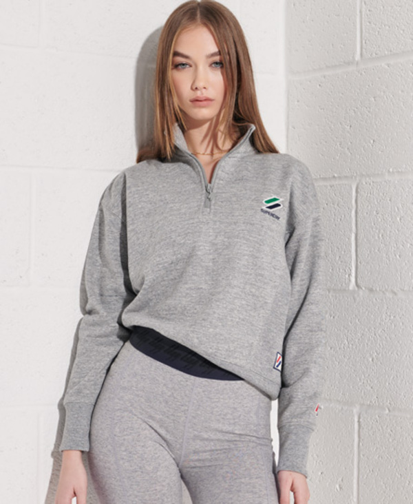  Superdry Sportstyle Essential 1/4 Zip Top 