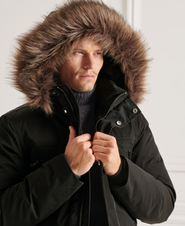  Superdry Studios Everest Down Parka Coat 