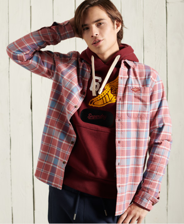  Superdry Sun Faded Lumberjack Shirt 