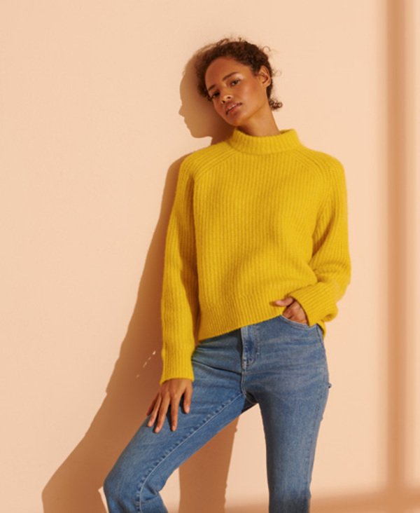 Superdry Super Lux Ribbed Crew Jumper 