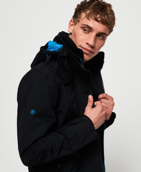  Superdry Technical Pop Zip Hooded Sd-windcheater Jacket 