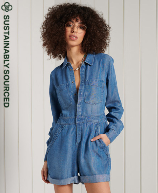  Superdry Tencel Playsuit 