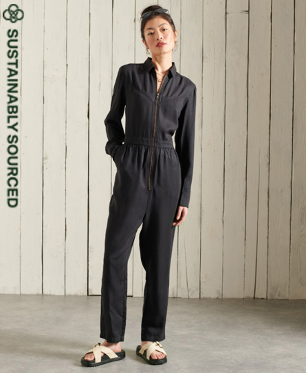  Superdry Tencel Western Jumpsuit 