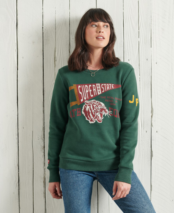  Superdry Track & Field Classic Crew Sweatshirt 