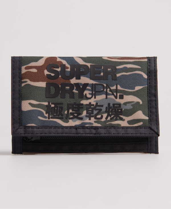  Superdry Tri-fold Logo Wallet 