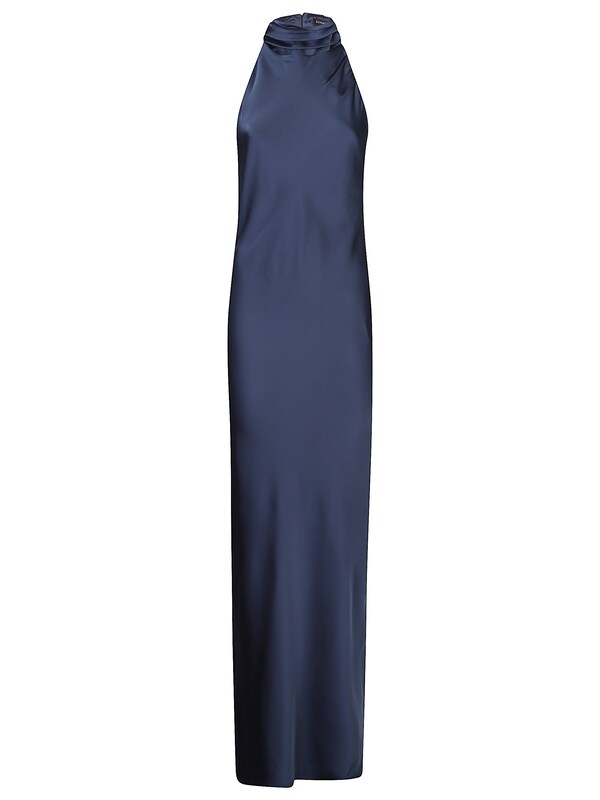  Actualee Actualee Long Dress With High Neck 
