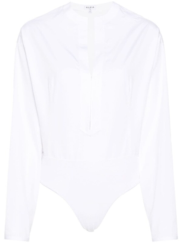  Alaïa Alaïa Cotton Bodysuit Shirt 