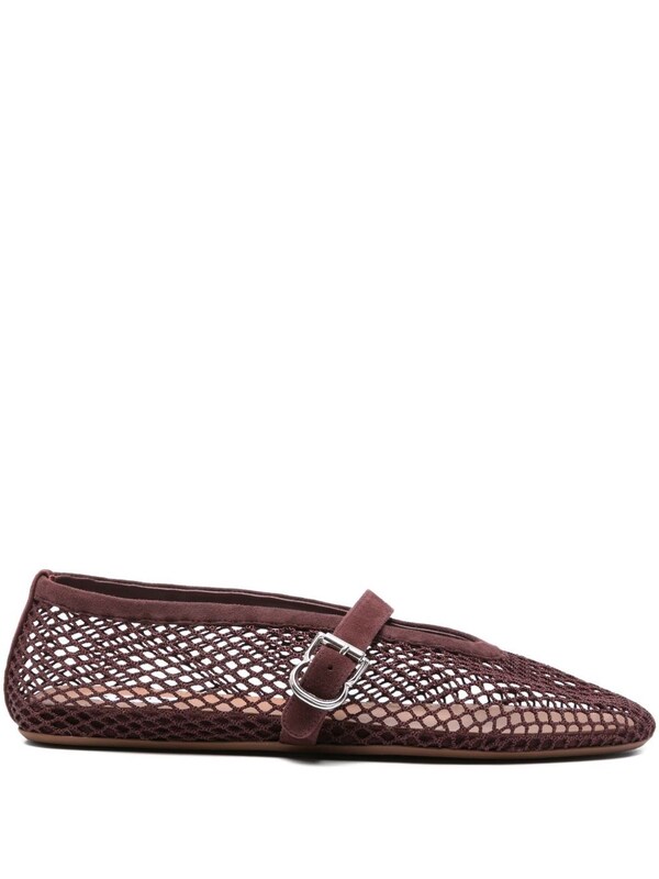  Alaïa Alaïa Fishnet Ballet Flats 