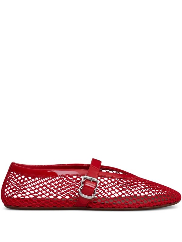  Alaïa Alaïa Fishnet Ballet Flats 