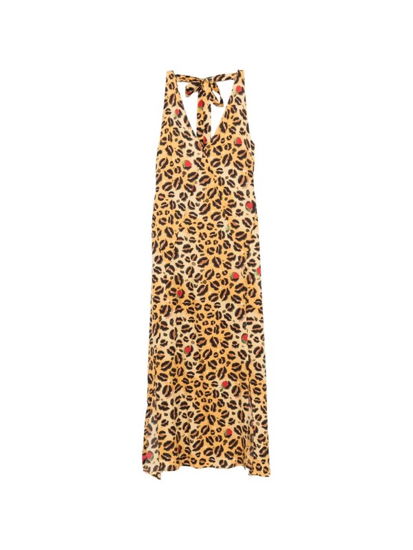  Alessandro Enriquez Alessandro Enriquez Printed Long Dress 