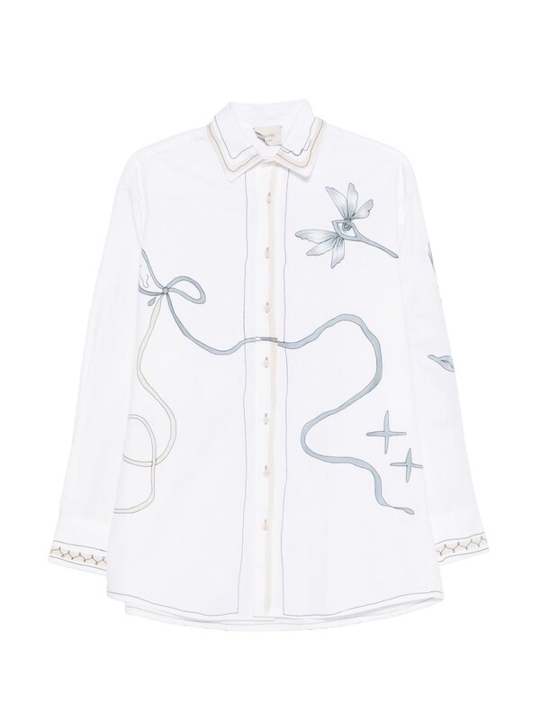  Alysi Alysi Printed Cotton Shirt 
