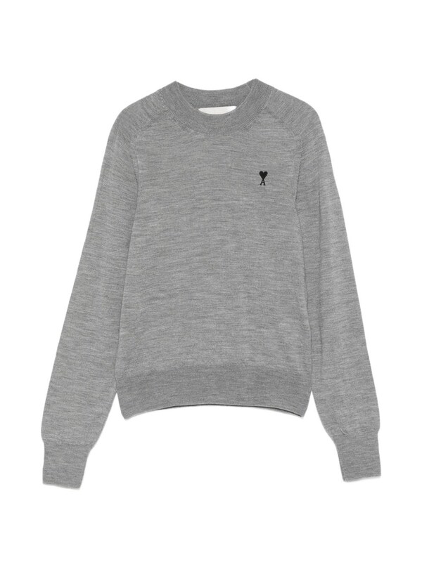  Ami Paris Ami Paris Ami De Coeur Wool Sweater 