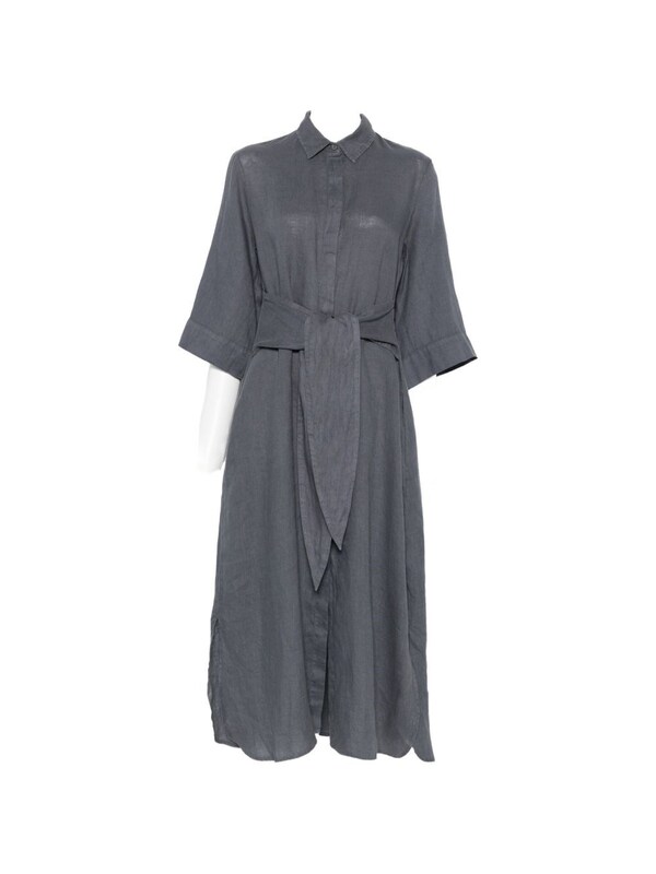  Archivio '67 Archivio '67 Linen Chemisier Dress 