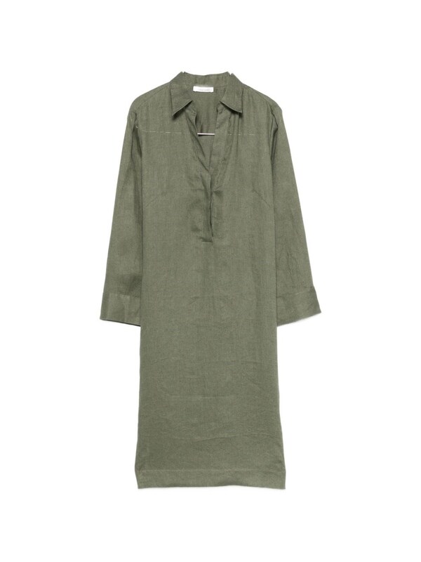 Archivio '67 Archivio '67 Linen Chemisier Dress 