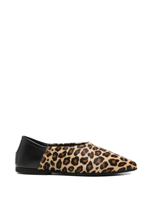  Babù Milano Babù Milano Leopard Ballet Flats 