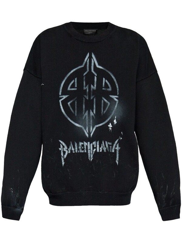  Balenciaga Balenciaga Logo Sweater 