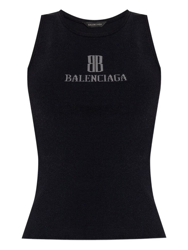  Balenciaga Balenciaga Logo Tank Top 