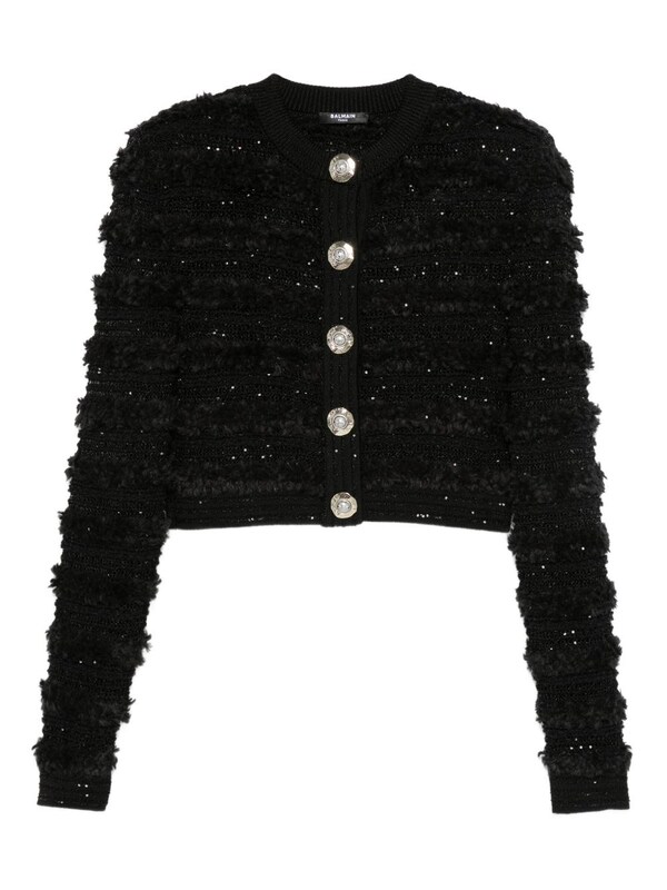  Balmain Balmain Tweed Cardigan 