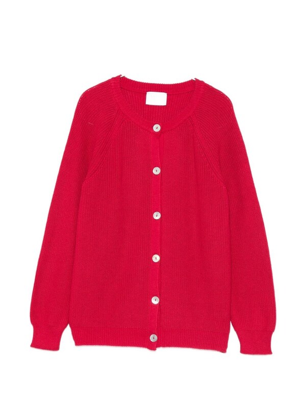  Beyou Beyou Cotton And Cashmere Cardigan 