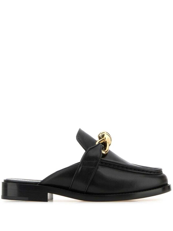  Bottega Veneta Bottega Veneta Astaire Leather Loafers 