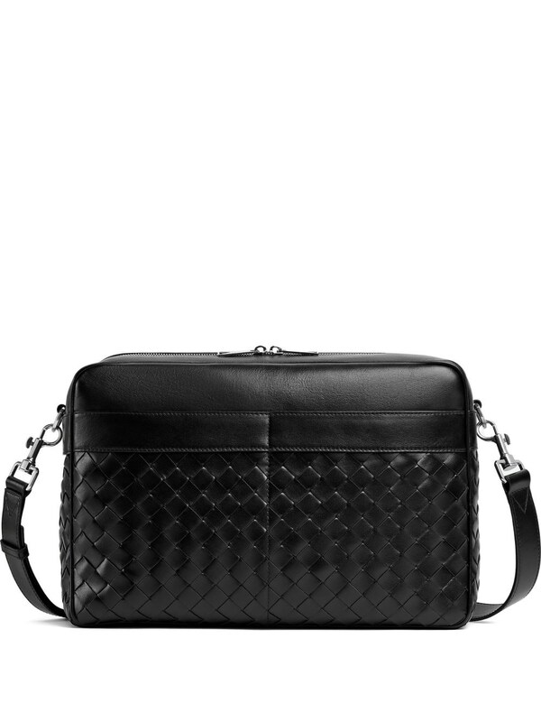  Bottega Veneta Bottega Veneta Large Intrecciato Camera Bag 