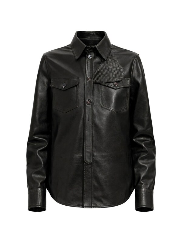  Bottega Veneta Bottega Veneta Leather Shirt 