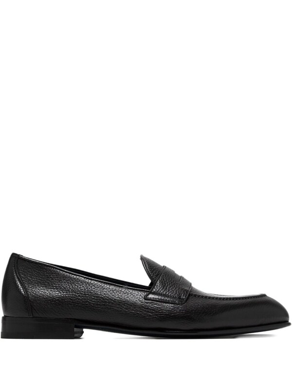  Brioni Brioni Penny Appia Leather Loafers 