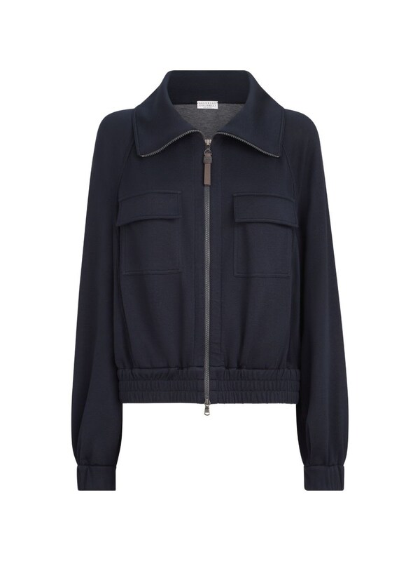  Brunello Cucinelli Brunello Cucinelli Cotton And Silk Sweatshirt 