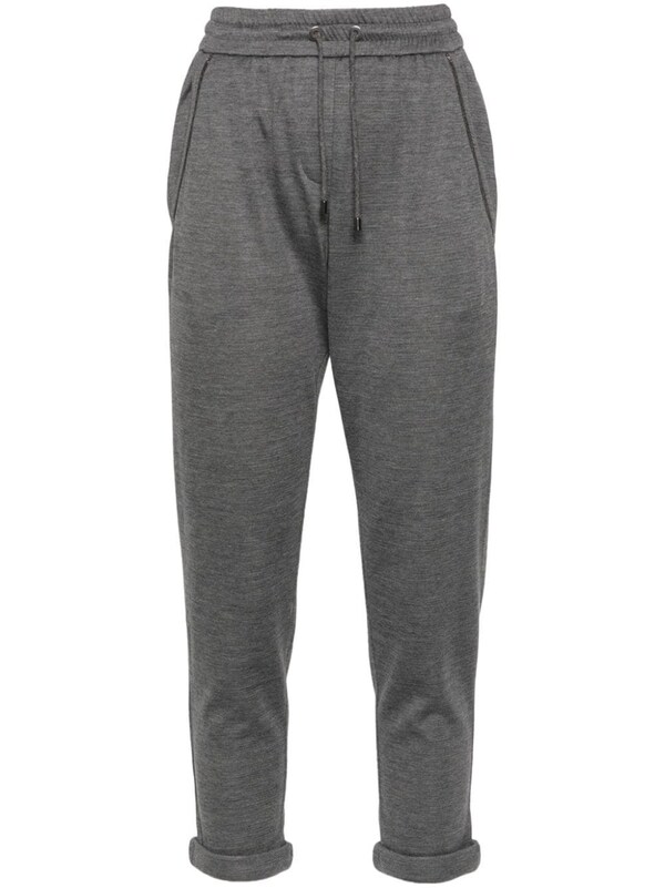  Brunello Cucinelli Brunello Cucinelli Cotton And Silk Trousers 