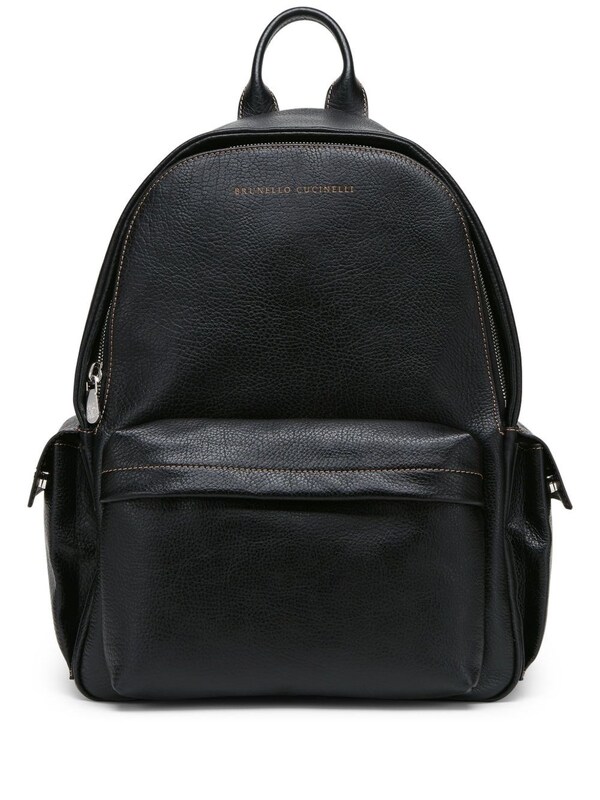  Brunello Cucinelli Brunello Cucinelli Leather Backpack 